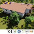 (WAS3507-122D) China Low Cost Light Steel Structure Casas pré-fabricadas / Home / Villa